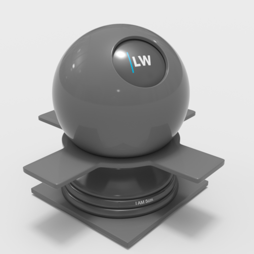 Glossy Plastic Dark Grey